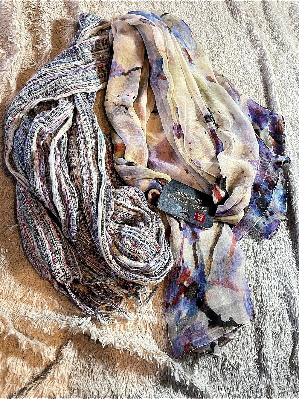 Floral Scarf  bundle in Multicolor NWT